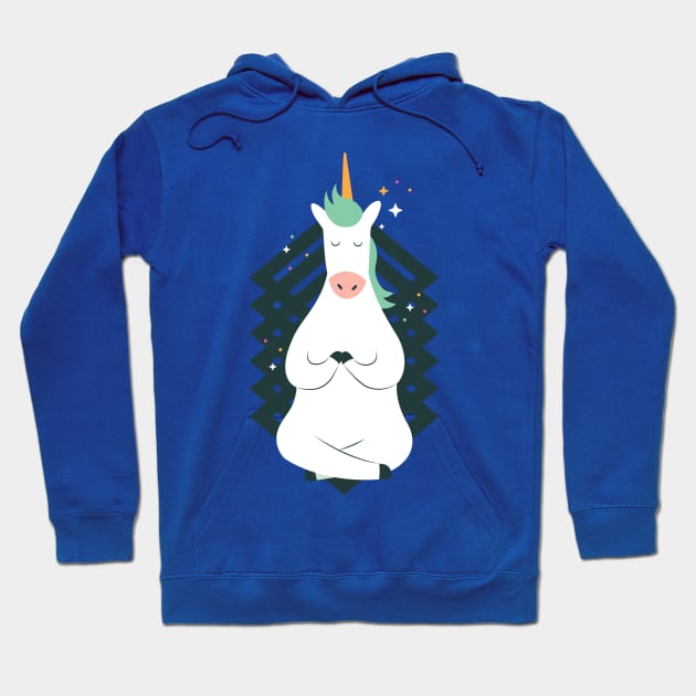 Unicorn Yoga Hoodie by MajorCompany